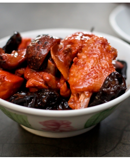 红糟酱焖鸡 Red Lees Braised Chicken