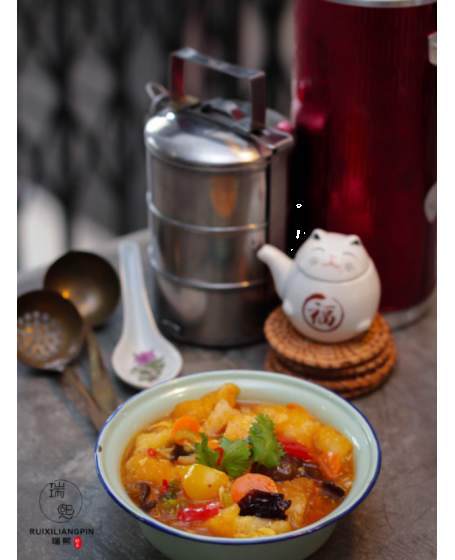 福州酸辣鱼鳔羹 Fuzhou Sour & Spicy Fish Maw Soup