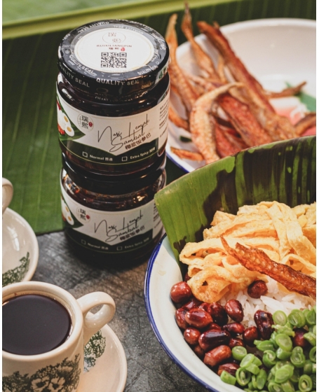 椰漿飯參巴  Nasi Lemak Sambal (Extra Spicy)