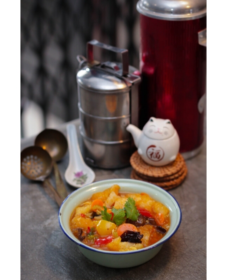 福州酸辣鱼鳔羹 Fuzhou Sweet & Spicy Fish Maw Soup
